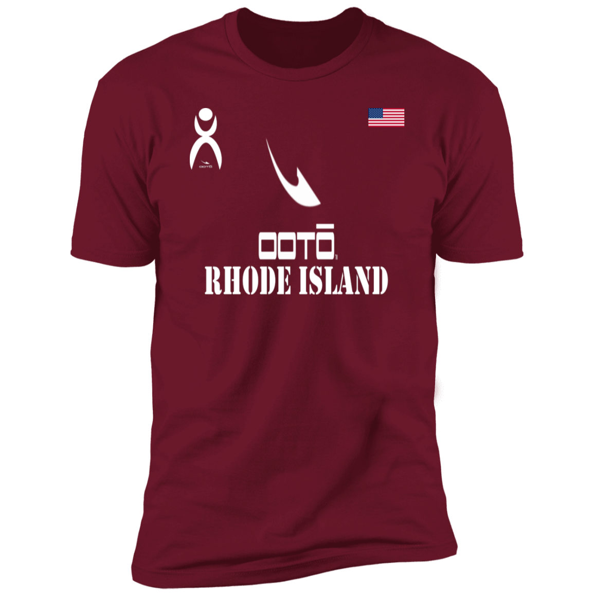 OOTO - RHODE ISLAND - Z61x Premium Short Sleeve Tee - 9 COLORS -