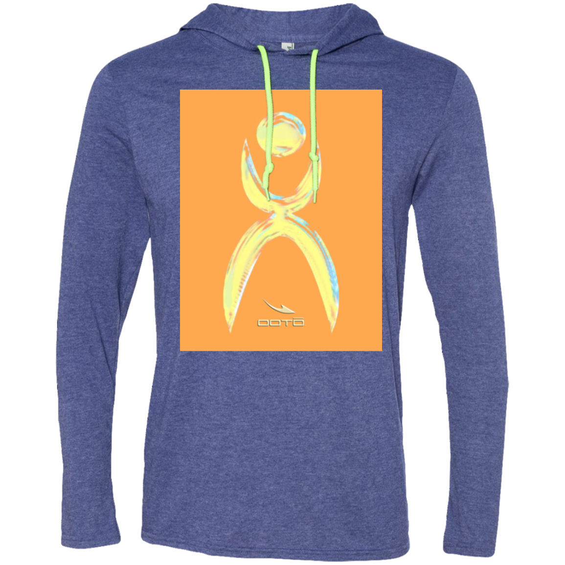 GLYPHIC PASTELICA - 987 LS T-Shirt Hoodie - 5 COLORS -