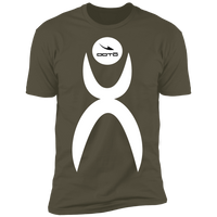 Thumbnail for GLYPHIC EN WHITE - DASH EN BLACK - NL3600 Premium Short Sleeve T-Shirt - 10 COLORS -