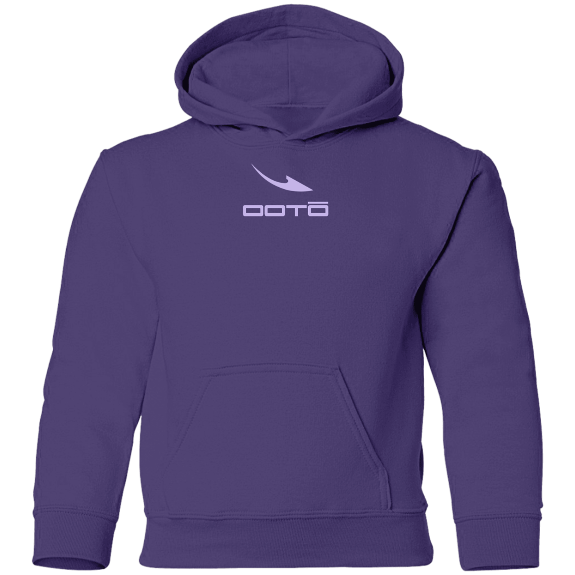 OOTO - DASH EN POWDER LAVENDER small centered G185B Youth Pullover Hoodie - 7 COLORS -