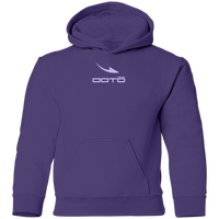 Thumbnail for OOTO - DASH EN POWDER LAVENDER small centered G185B Youth Pullover Hoodie - 7 COLORS -