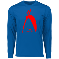 Thumbnail for BIG STEPPIN GLYPHIC EN RED - 1 RD 788 Long Sleeve Moisture-Wicking Tee - 5 COLORS -