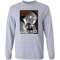 Thumbnail for RODINS THE THINKER X OOTO EN DARK BKGND - G240 LS Ultra Cotton T-Shirt - 6 COLORS -