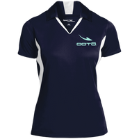 Thumbnail for OOTO - DASH EN POWDER BLUE GREEN - LST655 Ladies' Colorblock Performance Polo - 3 COLORS -