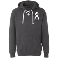 Thumbnail for OOTO - GLYPHIC EN WHITE - JA8830 Heavyweight Sport Lace Hoodie - 3 COLORS -