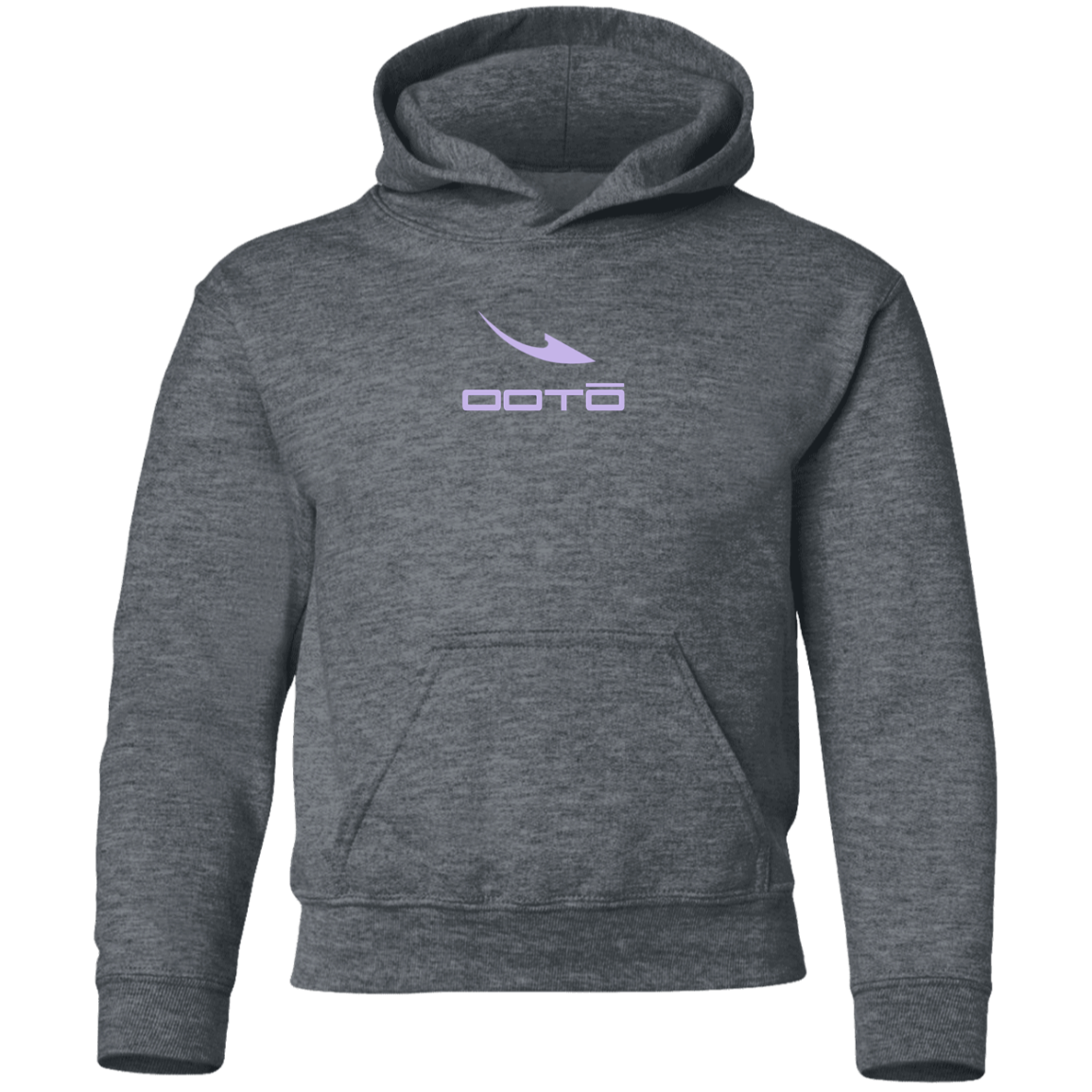 OOTO - DASH EN POWDER LAVENDER small centered G185B Youth Pullover Hoodie - 7 COLORS -