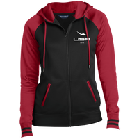 Thumbnail for OOTO - USA OOTO DASH WT. - OOTO2 - LST236 Ladies' Moisture Wick Full-Zip Hooded Jacket - 4 COLORS -