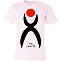 Thumbnail for GLYPHIC EN BLACK AND RED - 3001C Unisex Jersey Short-Sleeve T-Shirt - 10 COLORS -