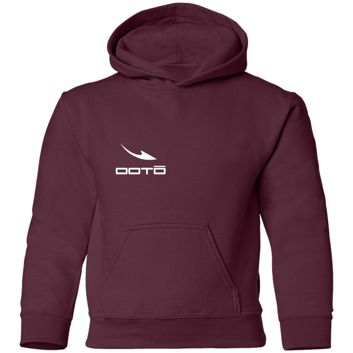 OOTO - DASH EN WHITE -  G185B Youth Pullover Hoodie - 5 COLORS -