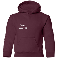 Thumbnail for OOTO - DASH EN WHITE -  G185B Youth Pullover Hoodie - 5 COLORS -