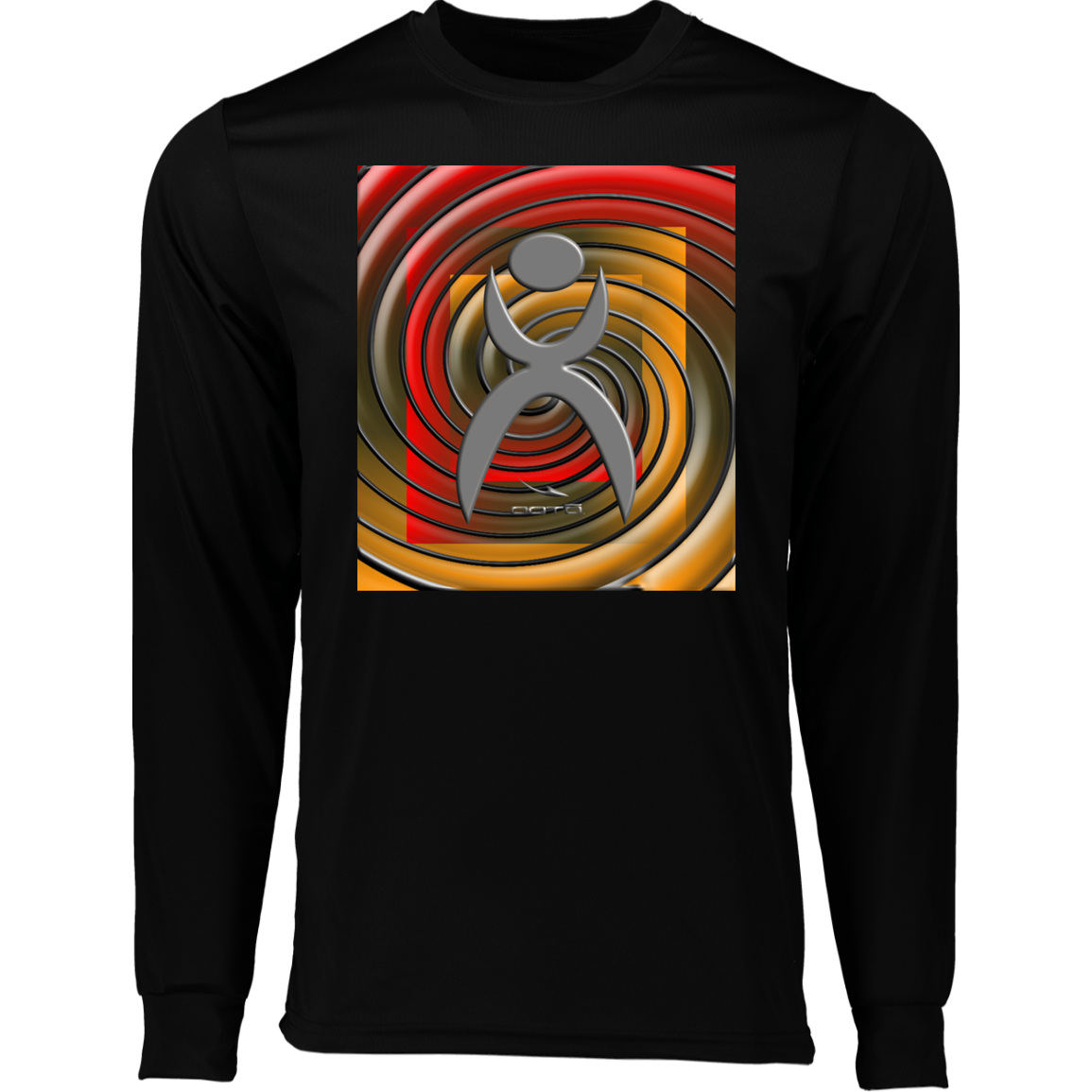 GLYPHIC EN SPIRAL EPIC JOURNEY GRADIENT - 788 Long Sleeve Moisture-Wicking Tee - 3 COLORS -