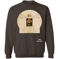 Thumbnail for OOTO - DAVINCIS' VITRUVIAN MEETS MONA X OOTO - Z65 Crewneck Pullover Sweatshirt - 4 COLORS -