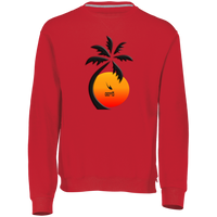 Thumbnail for OOTO - PALM SUNSET - 698HBM Dri-Power Fleece Crewneck Sweatshirt - 7 COLORS -