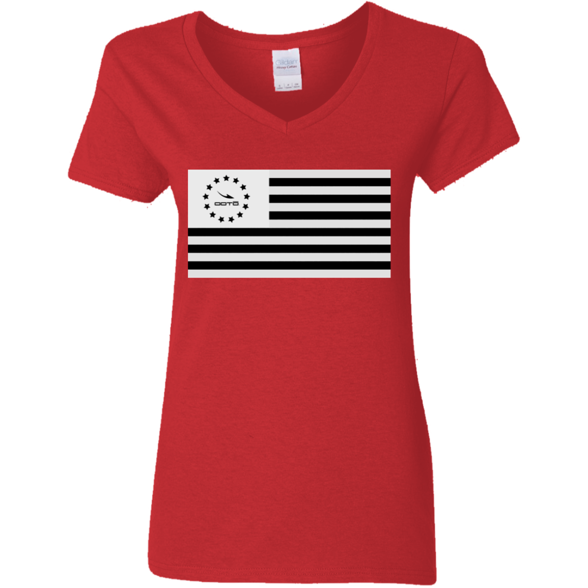 HEAVENS TO BETSY FLAG - G500VL Ladies' 5.3 oz. V-Neck T-Shirt - 5 COLORS -