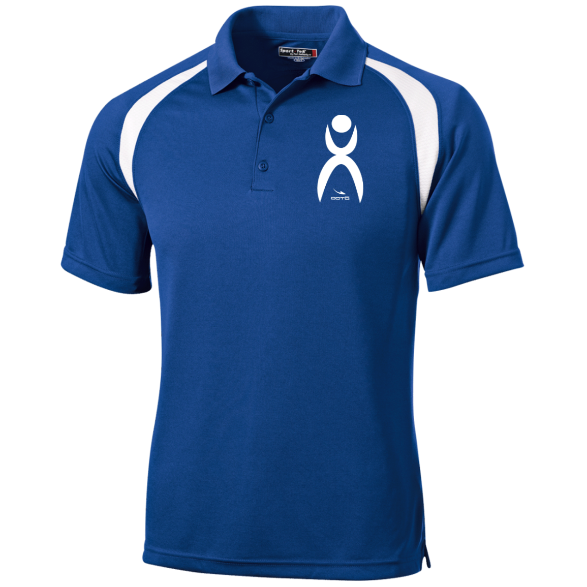 OOTO - GLYPHIC EN WHITE - T476 Moisture-Wicking Tag-Free Golf Shirt - 4 COLORS -