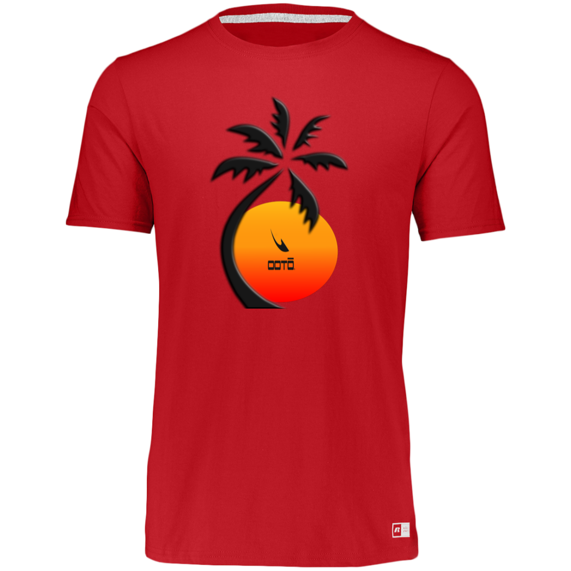 OOTO - PALM SUNSET - 64STTB Youth Essential Dri-Power Tee - 8 COLORS -