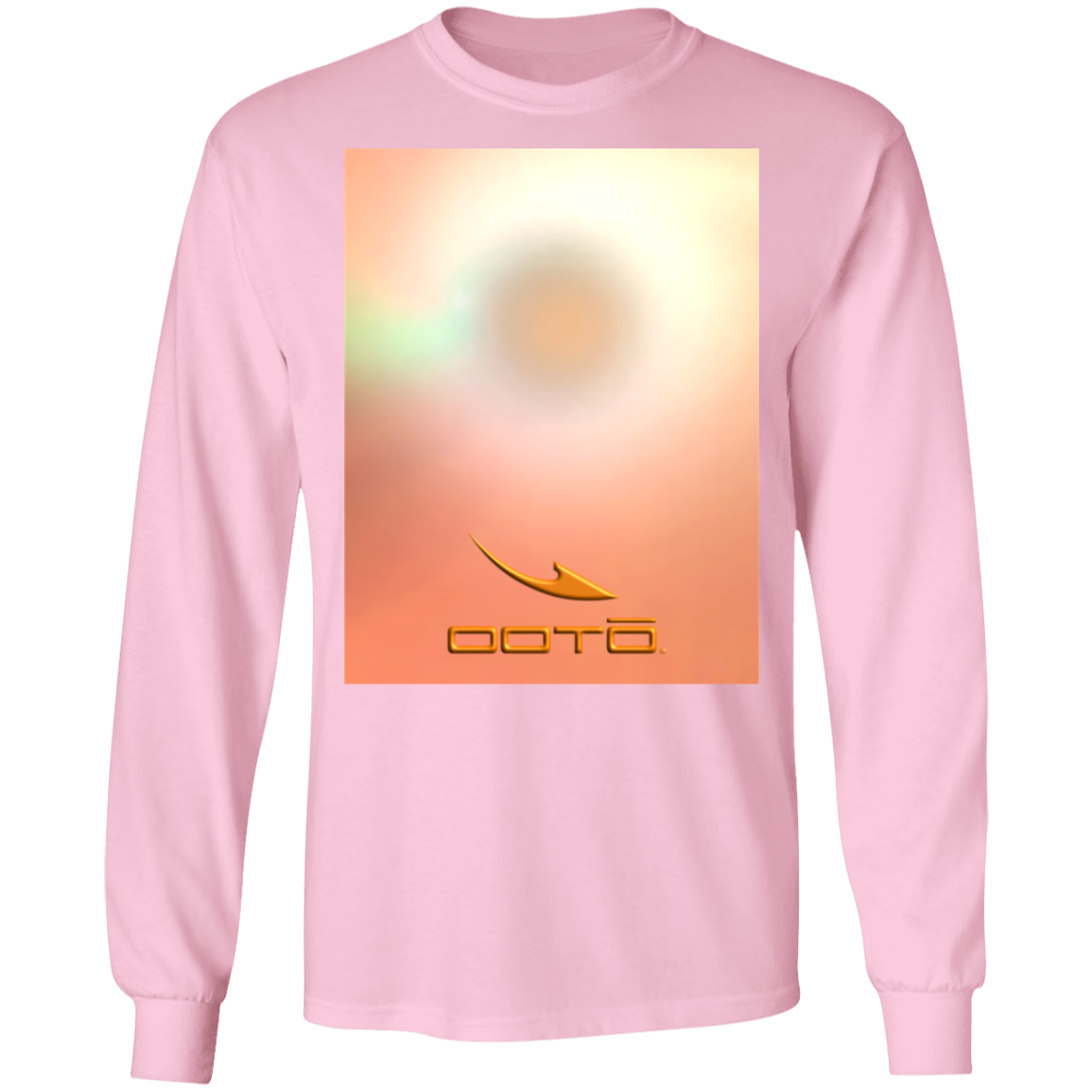 OOTO - IMPRESSIONED HAZY SUNRISE - G240 LS Ultra Cotton T-Shirt - 4 COLORS -