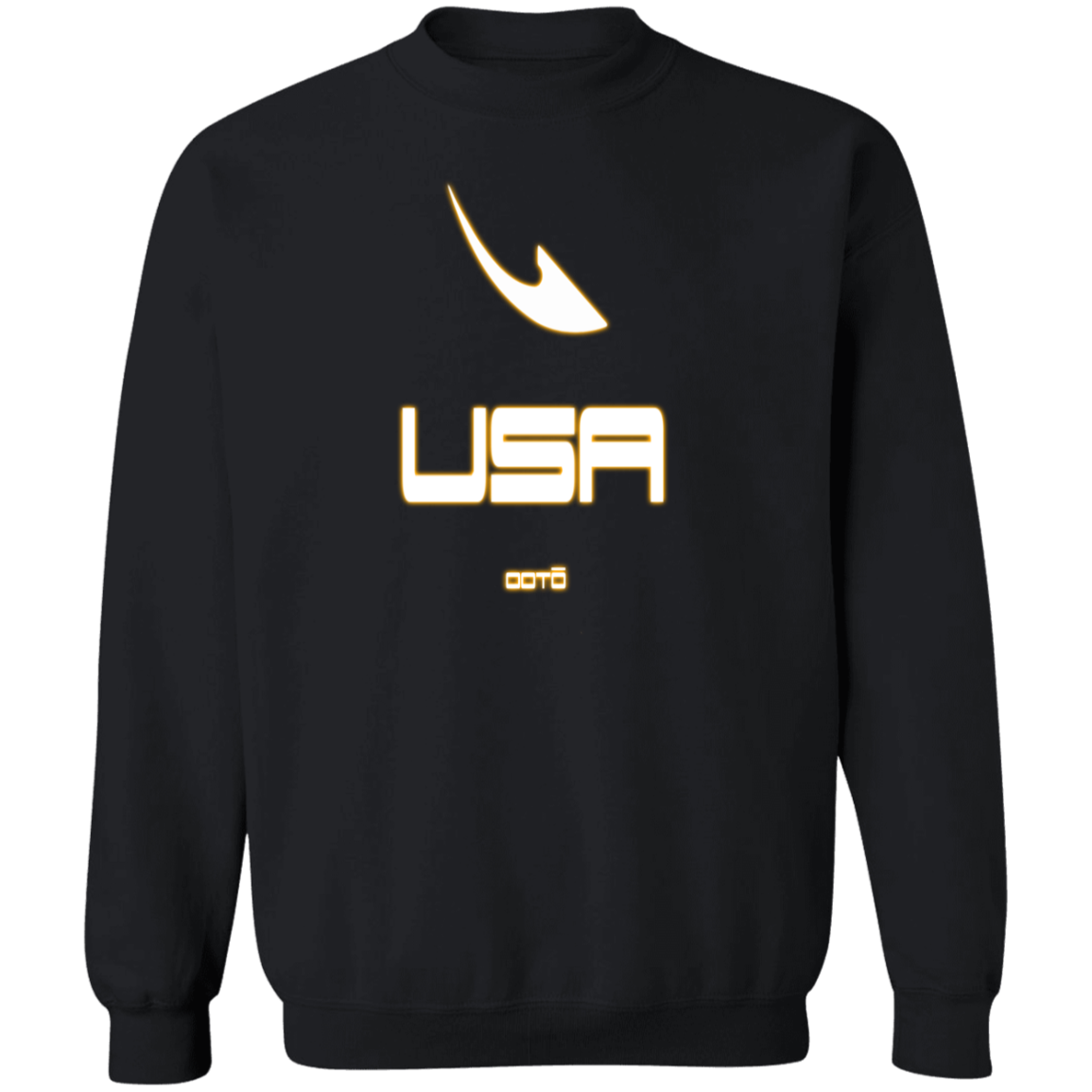 USA OOTO DASH EN WHITE STRETCH - MZ OG -  Z65x Crewneck Pullover Sweatshirt - 7 COLORS -