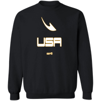 Thumbnail for USA OOTO DASH EN WHITE STRETCH - MZ OG -  Z65x Crewneck Pullover Sweatshirt - 7 COLORS -