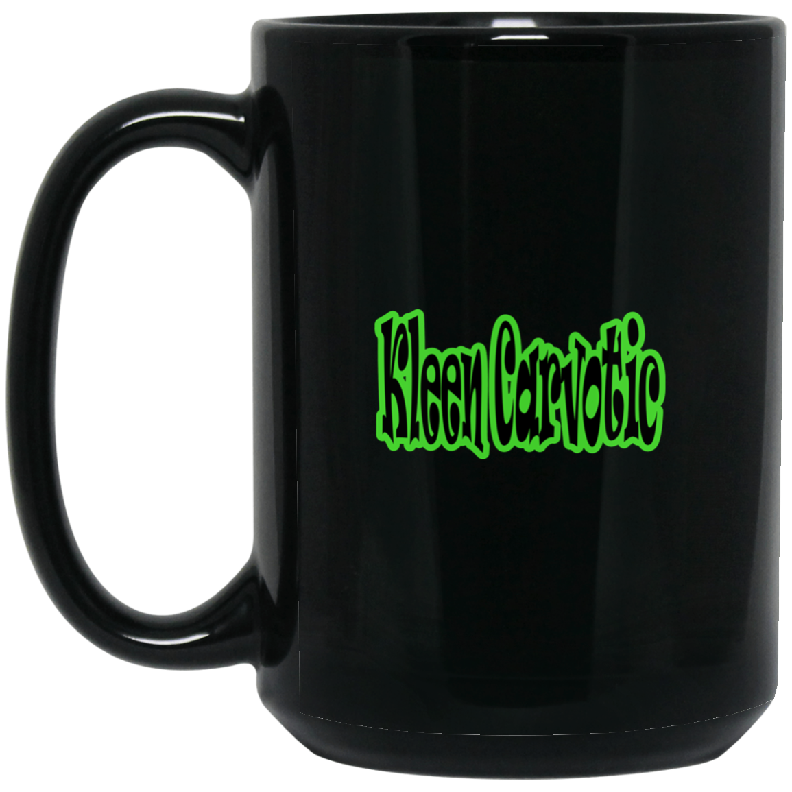 Kleen Carvotic - 1 3 KC BM15OZ 15 oz. Black Mug -