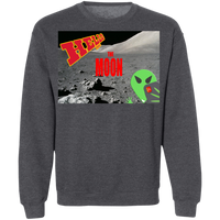 Thumbnail for AL - Hello from THE MOON - selfie - postcard - Z65x Crewneck Pullover Sweatshirt - 5 COLORS -