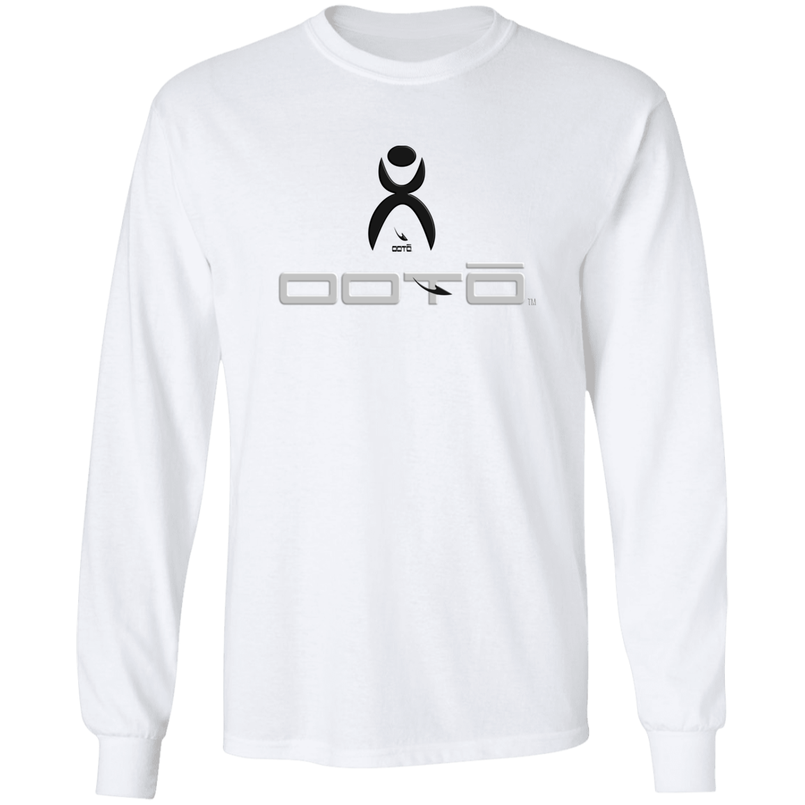 GLYPHIC EN BLACK WITH OOTO - G240 LS Ultra Cotton T-Shirt - 11 COLORS -