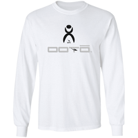 Thumbnail for GLYPHIC EN BLACK WITH OOTO - G240 LS Ultra Cotton T-Shirt - 11 COLORS -