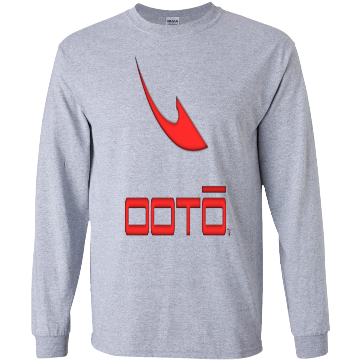 OOTO - DASH EN STRTCH RED IG BK - G240B Youth LS T-Shirt - 4 COLORS -