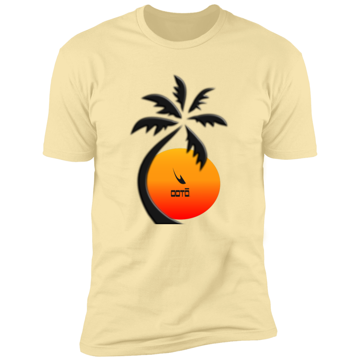 PALM SUNSET - NL3600 Premium Short Sleeve T-Shirt - 10 COLORS -