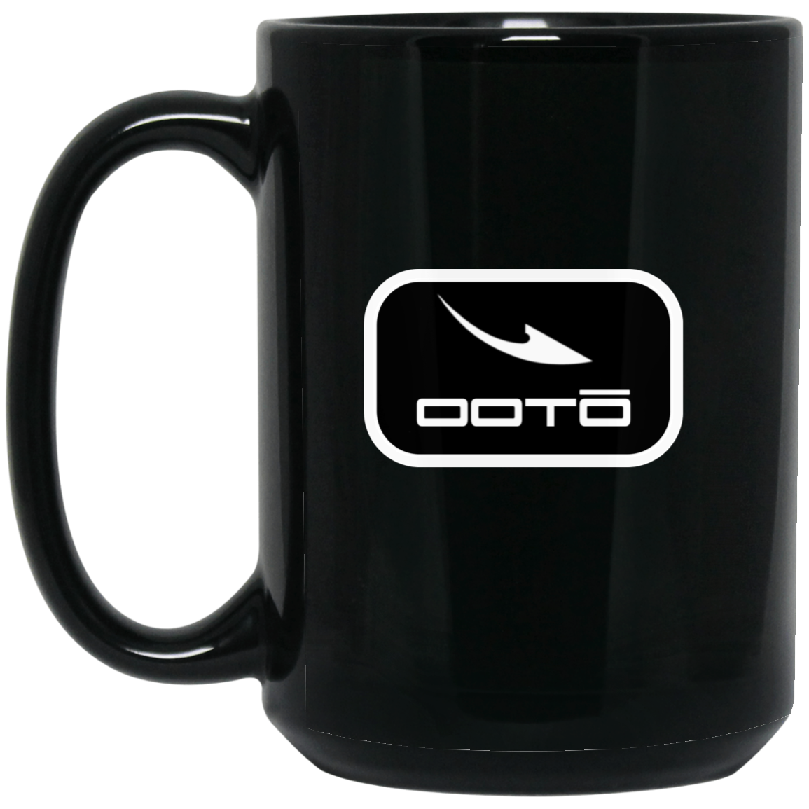 OOTO - DASH EN WHITE - BM15OZ 15 oz. Black Mug - 1 COLOR -