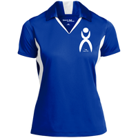 Thumbnail for OOTO - GLYPHIC EN WHITE - LST655 Ladies' Colorblock Performance Polo - 5 COLORS -