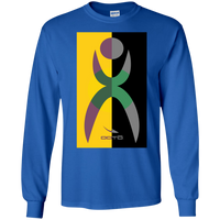 Thumbnail for OOTO - GLYPHIC EN TRES - LONG SLEEVE G240B Youth LS T-Shirt - 6 COLORS -