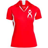 Thumbnail for OOTO - GLYPHIC EN WHITE - LST655 Ladies' Colorblock Performance Polo - 5 COLORS -