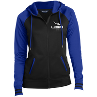 Thumbnail for OOTO - USA OOTO DASH WT. - OOTO2 - LST236 Ladies' Moisture Wick Full-Zip Hooded Jacket - 4 COLORS -