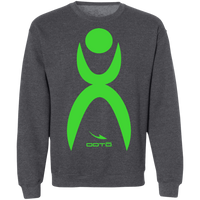 Thumbnail for OOTO - GLYPHIC EN LIME - Z65 Crewneck Pullover Sweatshirt - 5 COLORS -