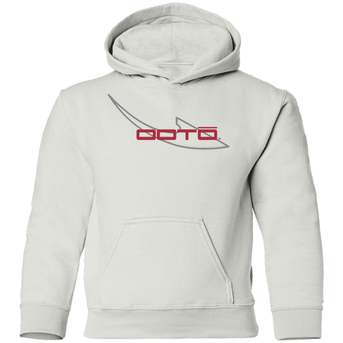 OOTO - OPEN DASH GRAY - Youth Pullover Hoodie - 4 COLORS -