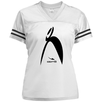 Thumbnail for BIG STEPPIN GLYPHIC EN BLACK - 1 BK LST307 Ladies' Replica Jersey - 3 COLORS -