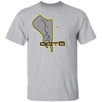 Thumbnail for OOTO - HERD OF 1  - DASH N  YELLOW GLOW  - G500B Youth 5.3 oz 100% Cotton T-Shirt - 11 COLORS -