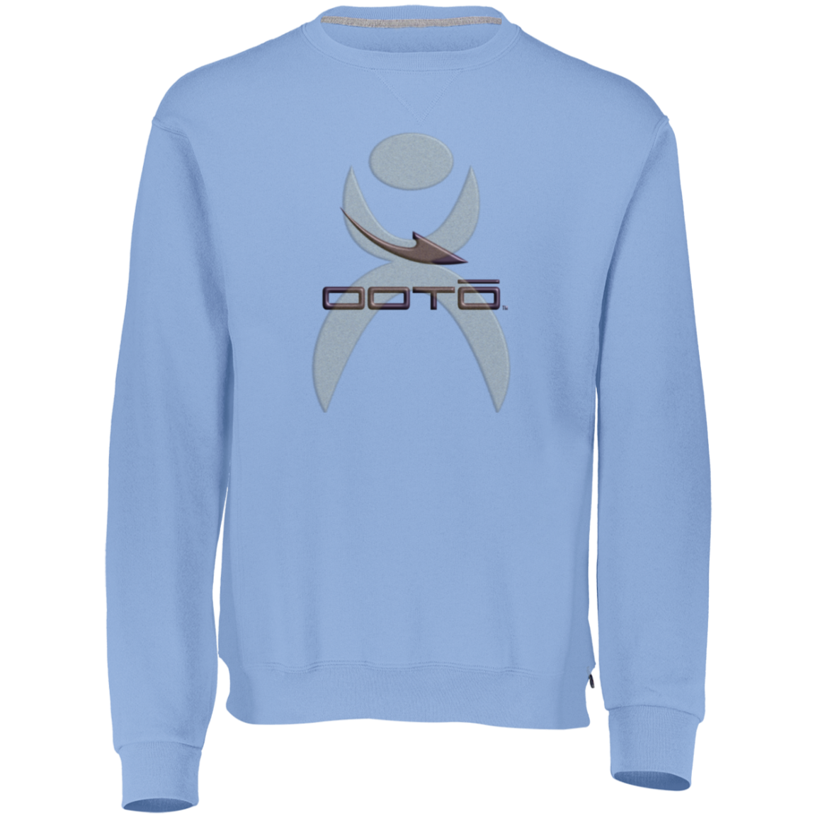 OOTO - DASH EN LAVENDER WITH XPARENT GLYPHIC - 698HBM Dri-Power Fleece Crewneck Sweatshirt - 10 COLORS -