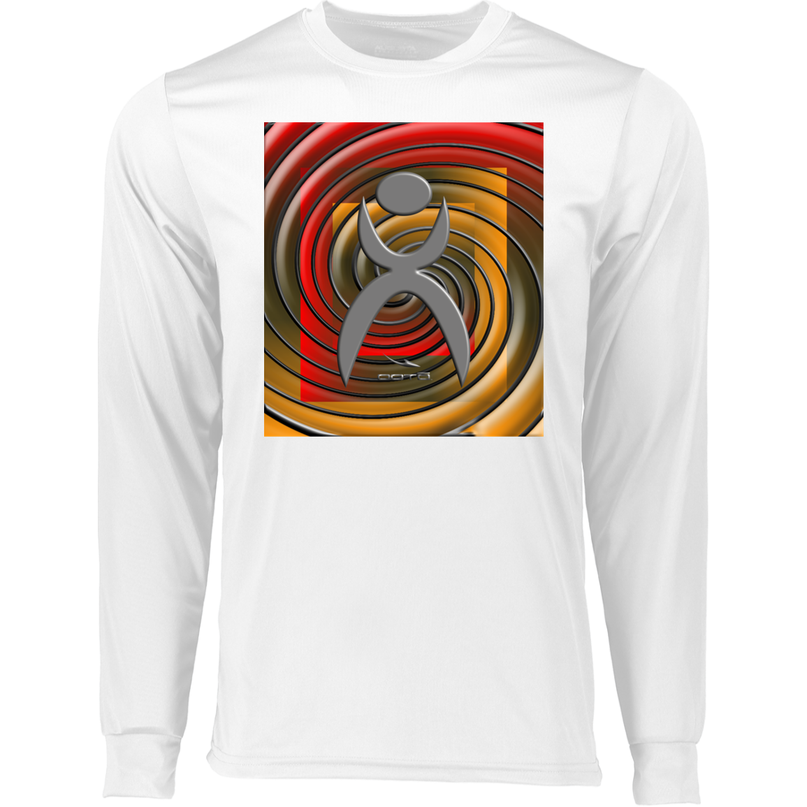 GLYPHIC EN SPIRAL EPIC JOURNEY GRADIENT - 788 Long Sleeve Moisture-Wicking Tee - 3 COLORS -