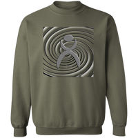 Thumbnail for OOTO - SPIRALING GLYPHIC - G180 Crewneck Pullover Sweatshirt - 10 COLORS -