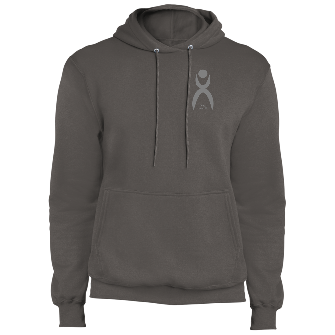 OOTO - GLYPHIC EN GRAY PC78H Core Fleece Pullover Hoodie - 4 COLORS -