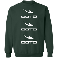 Thumbnail for OOTO - DASH EN  WHITE X 3 - G180 Crewneck Pullover Sweatshirt - 7 COLORS -