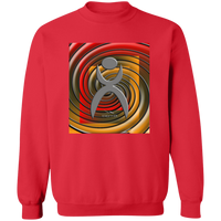 Thumbnail for OOTO - GLYPHIC EN SPIRAL EPIC JOURNEY GRADIENT G180 Crewneck Pullover Sweatshirt - 5 COLORS -