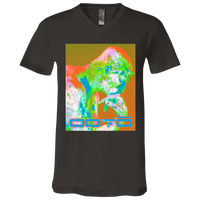 Thumbnail for RODINS THE THINKER X OOTO EN PASTEL - 3005 Unisex Jersey SS V-Neck T-Shirt - 4 COLORS -