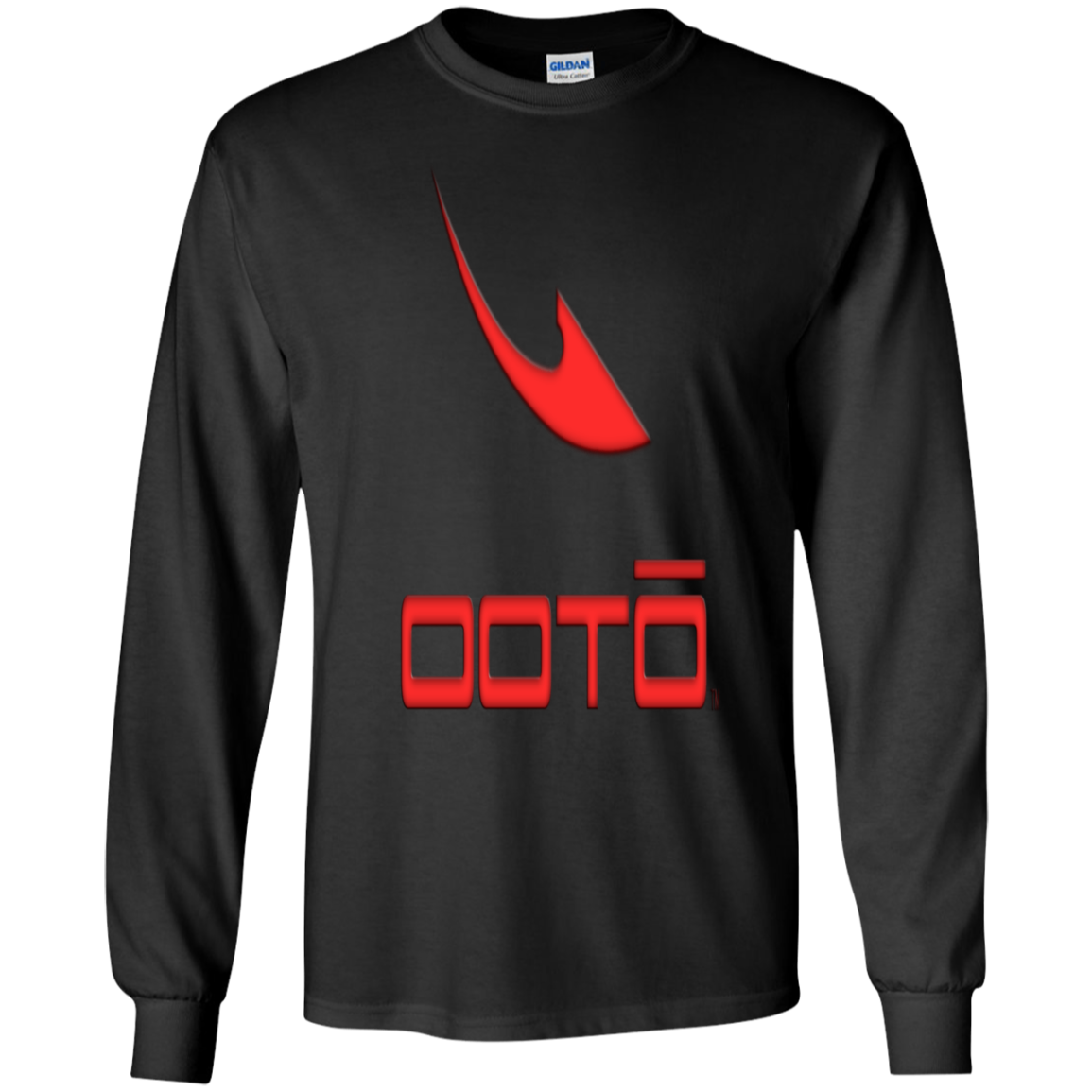 OOTO - DASH EN STRTCH RED IG BK - G240B Youth LS T-Shirt - 4 COLORS -