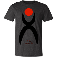 Thumbnail for GLYPHIC EN BLACK AND RED - 3001C Unisex Jersey Short-Sleeve T-Shirt - 10 COLORS -