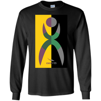 Thumbnail for OOTO - GLYPHIC EN TRES - LONG SLEEVE G240B Youth LS T-Shirt - 6 COLORS -