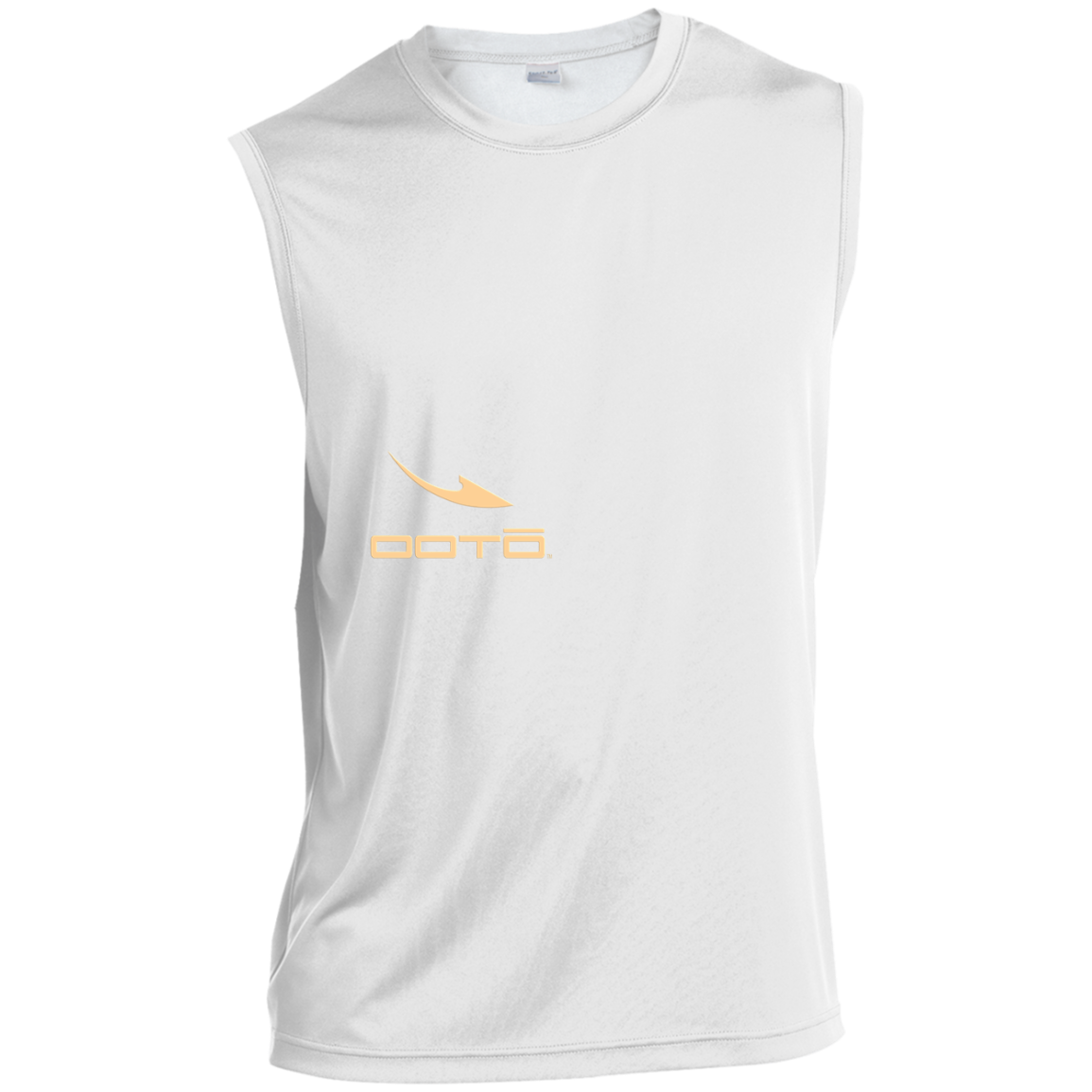 DASH EN POWDER PEACH -  ST352 Men’s Sleeveless Performance Tee - 5 COLORS -