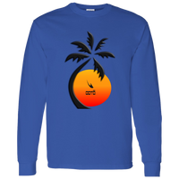 Thumbnail for PALM SUNSET - G540 LS T-Shirt 5.3 oz. - 11 COLORS -